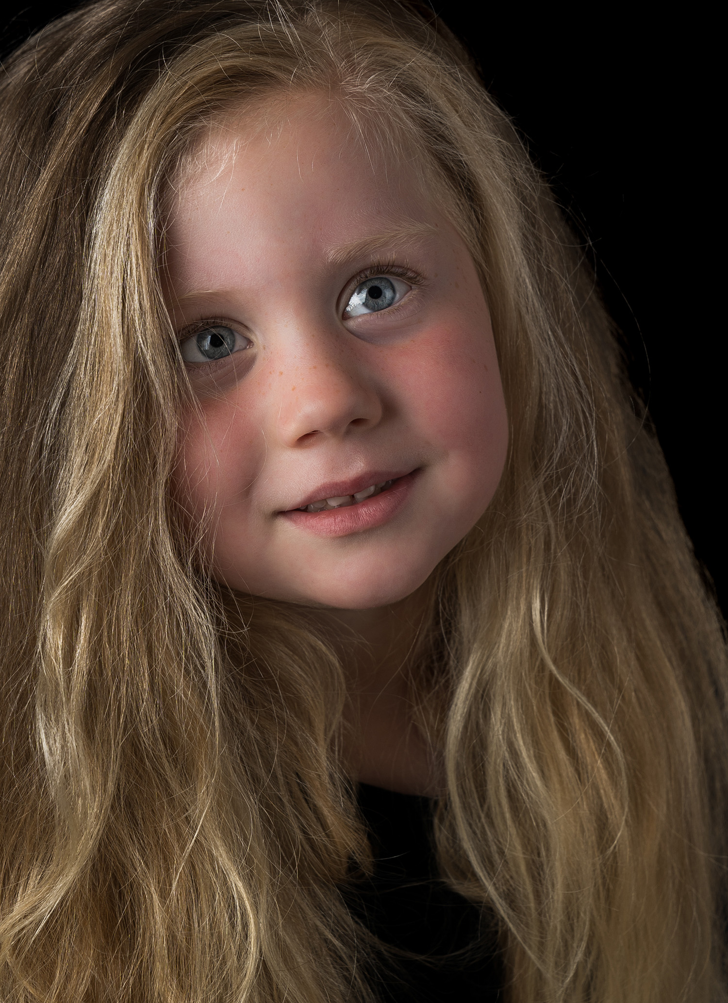 Studioportret kinderfotografie